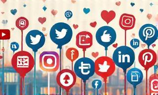 Image representing social media icons